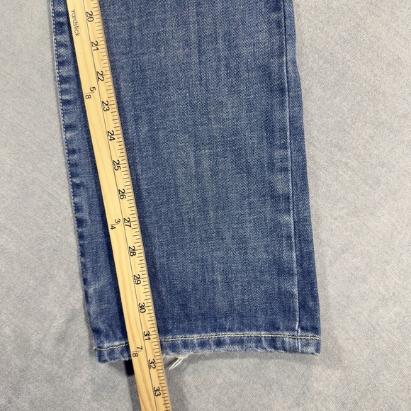 Diesel Womens Kycut Jeans 30X32 Blue Low Rise Straight Leg 100% Cotton Faded - Picture 13 of 14